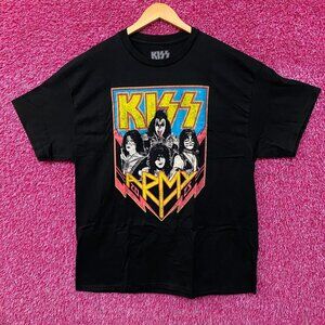 KISS Army VIP Membership Graphic Heavy Metal T-Shirt XL
